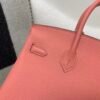 Full Handmade Birkin 25cm U5 Rose eLipstick Togo Leather SHW
