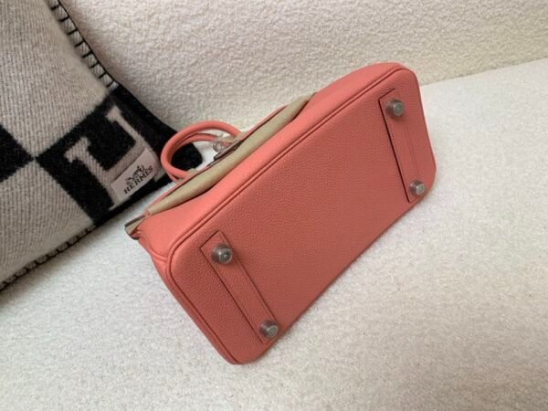 Full Handmade Birkin 25cm U5 Rose eLipstick Togo Leather SHW