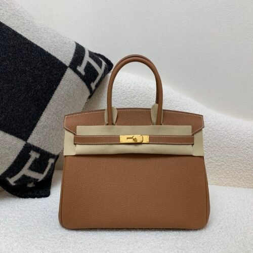 Original Quality Birkin 30CM CK37 Togo Leather Gold Hardware
