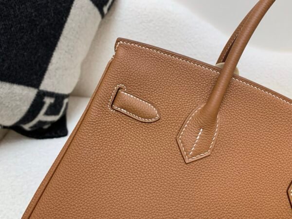 wsxc1764263372955_3-1 Original Quality Birkin 30CM Ck37 Togo Leather Silver Hardware