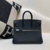 Birkin Rock 25cm Volupto 89 Nior Silver Hardware New Stylse