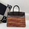 Vibrato Birkin 35cm Sheep cut skin Box Leather 46 Ebene Gold Hardware Full Handmade