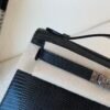 France Sale Kelly Pochette 22CM 89 Nior Lizard Leather Silver Hardware