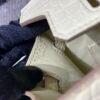 Top Handmade Birkin 20CM Y1 Vanille Alligator Gold Hardware