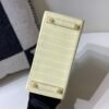 Top Handmade Birkin 20CM Y1 Vanille Alligator Gold Hardware