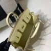 Top Handmade Birkin 20CM Y1 Vanille Alligator Gold Hardware