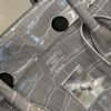Birkin 35CM 81 Gris Tourterelle Shinny Porosus Leather Silver Hardware Top Quality