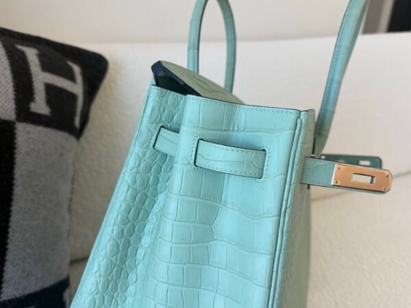 wsxc1766066308059_6 France Delivery Birkin 35CM 6U Vert D’Eau Porosus Leather Gold Hardware