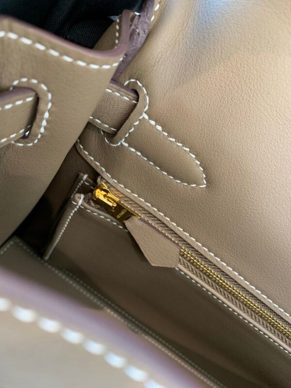 Dubai Delivery Kelly Lakis 18 Etoupe Swift Leather Full Handmade bags