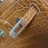 Full Handmade Birkin 25cm Ck37 Gold Alligator Leather SHW