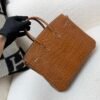 Full Handmade Birkin 25cm Ck37 Gold Alligator Leather SHW