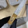 Birkin 25cm Alligator Leather 80 Pearl Grey (Gris Perle) USA Shipping