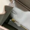 Birkin 25cm Alligator Leather 80 Pearl Grey (Gris Perle) USA Shipping