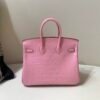 wsxc1766073142613_1 Full Handmade Birkin 25cm 5P Pink Alligator Leather SHW Original Package