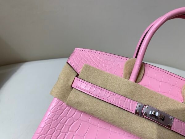 wsxc1766073142613_2 Full Handmade Birkin 25cm 5P Pink Alligator Leather SHW Original Package