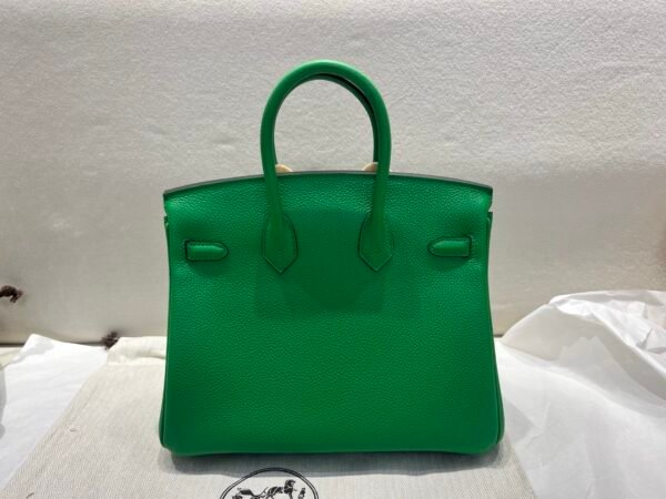 Birkin 25cm 1k Bamboo Togo Leather Handle bag sale Gold hardware