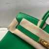 Birkin 25cm 1k Bamboo Togo Leather Handle bag sale Gold hardware