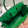 Birkin 25cm 1k Bamboo Togo Leather Handle bag sale Gold hardware