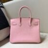 wsxc1766408008999_1 Original Quality Birkin 25cm 5P Pink Silver Hardware Birkin Price Handmade bag