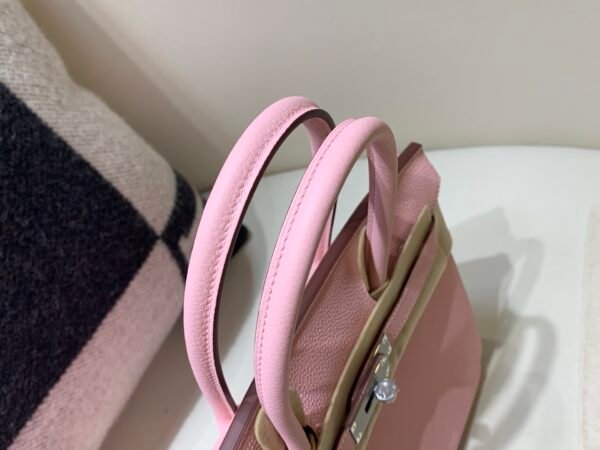 wsxc1766408008999_5 Original Quality Birkin 25cm 5P Pink Silver Hardware Birkin Price Handmade bag