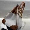 wsxc1767030898582_4 Birkin 30CM Barenia Leather/ Canvas Full Handmade Gold Hardware