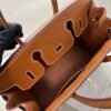 wsxc1767030898582_7 Birkin 30CM Barenia Leather/ Canvas Full Handmade Gold Hardware