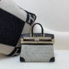 wsxc1767030903294_0-1 Birkin 25cm 1:1 to make waffle 89 Nior Swift Leather/ Canvas Global shipping