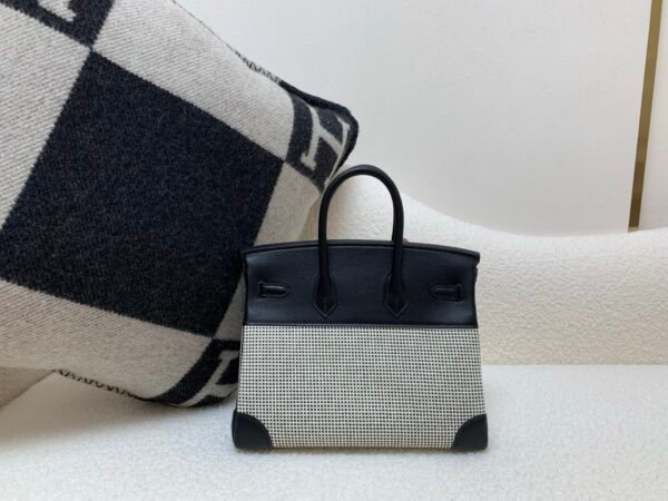 wsxc1767030903294_1 Birkin 25cm 1:1 to make waffle 89 Nior Swift Leather/ Canvas Global shipping