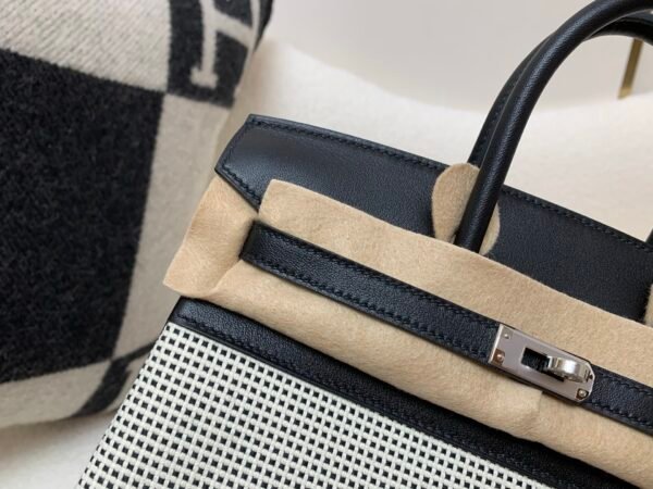 wsxc1767030903294_2 Birkin 25cm 1:1 to make waffle 89 Nior Swift Leather/ Canvas Global shipping