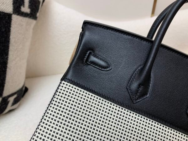 wsxc1767030903294_3 Birkin 25cm 1:1 to make waffle 89 Nior Swift Leather/ Canvas Global shipping