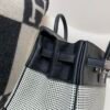wsxc1767030903294_4 Birkin 25cm 1:1 to make waffle 89 Nior Swift Leather/ Canvas Global shipping