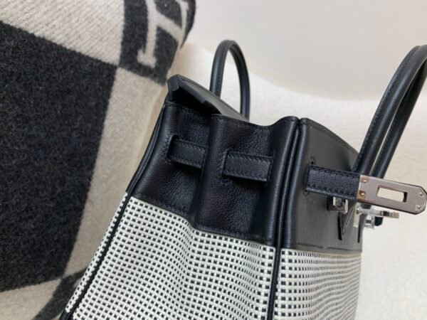 wsxc1767030903294_4 Birkin 25cm 1:1 to make waffle 89 Nior Swift Leather/ Canvas Global shipping