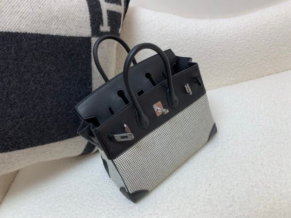 wsxc1767030903294_8 Birkin 25cm 1:1 to make waffle 89 Nior Swift Leather/ Canvas Global shipping