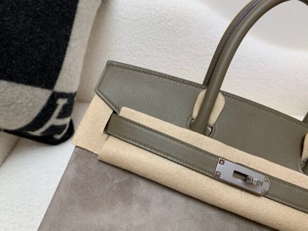 wsxc1767030915438_2 Global Shipping Birkin 30CM 18 Etoupe Swift Leather/ Suede Silver Hardware