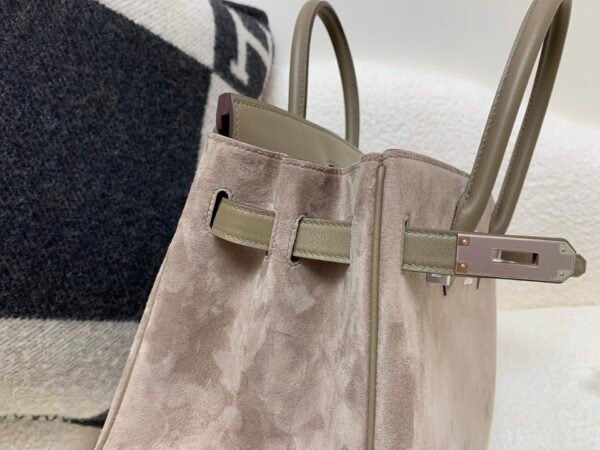 wsxc1767030915438_4 Global Shipping Birkin 30CM 18 Etoupe Swift Leather/ Suede Silver Hardware
