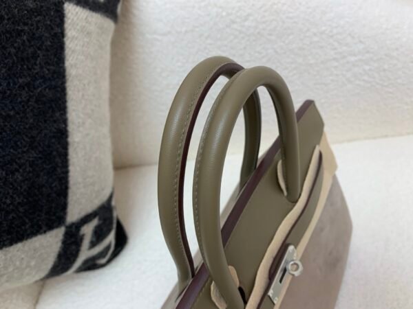 wsxc1767030915438_5 Global Shipping Birkin 30CM 18 Etoupe Swift Leather/ Suede Silver Hardware