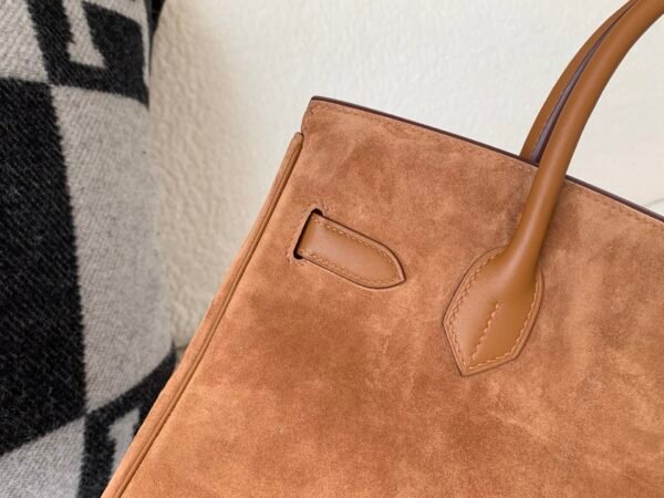 wsxc1767030917793_3 Full Handmade Birkin 30CM Swift Leather/ Suede Gold Hardware Top Quality
