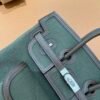 wsxc1767111055503_2 New Shipment Birkin Cargo 25CM 60 Vert Bronze Canvas/ Swift Leather Silver Hardware