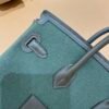 wsxc1767111055503_3 New Shipment Birkin Cargo 25CM 60 Vert Bronze Canvas/ Swift Leather Silver Hardware