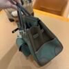 wsxc1767111055503_5 New Shipment Birkin Cargo 25CM 60 Vert Bronze Canvas/ Swift Leather Silver Hardware