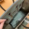 wsxc1767111055503_6 New Shipment Birkin Cargo 25CM 60 Vert Bronze Canvas/ Swift Leather Silver Hardware
