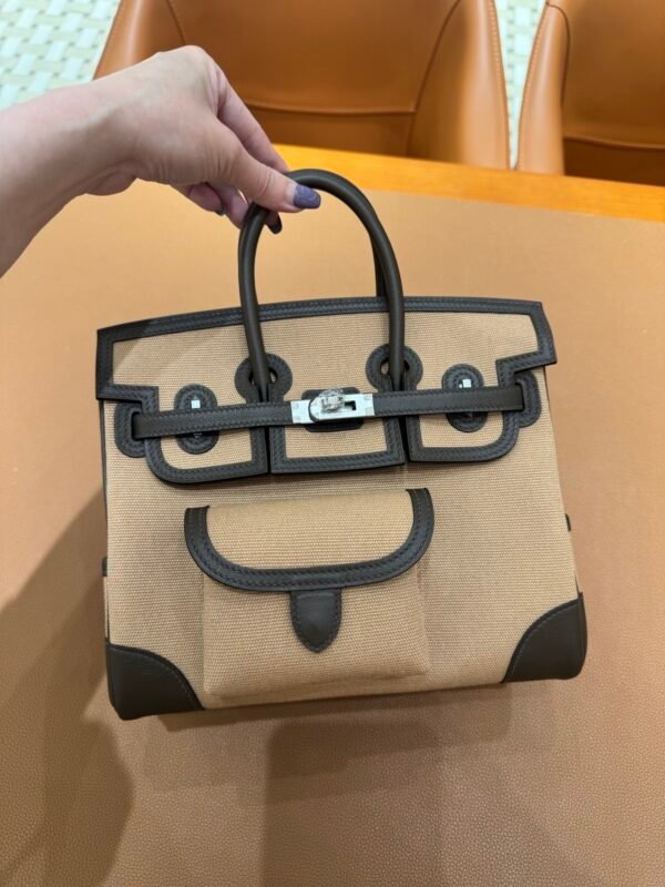wsxc1767111057724_0-1 Special Order Birkin Cargo 25CM 0M Chai Canvas/ Swift Leather Silver Hardware