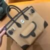 wsxc1767111057724_8 Special Order Birkin Cargo 25CM 0M Chai Canvas/ Swift Leather Silver Hardware