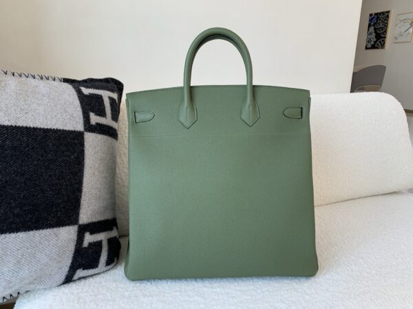 Birkin 40CM V6 Canopee Togo Leather Silver Hardware Full Handmade