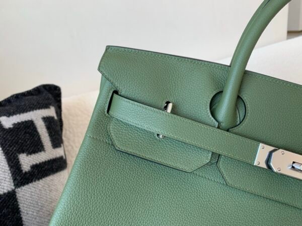 Birkin 40CM V6 Canopee Togo Leather Silver Hardware Full Handmade
