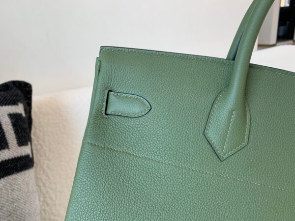 Birkin 40CM V6 Canopee Togo Leather Silver Hardware Full Handmade