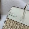 New Spring Styles Birkin25cm Picnic Swift leather Wicker Silver Hardware 10 Carie