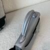 New Color Order Mini Kelly 19CM Silver Goat Leather SHW Full Handmade