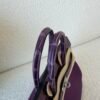 wsxc1767624762611_5 Original Quality Birkin Touch 25CM Amethyst Alligator/ Togo Leather Silver Hardware