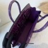 wsxc1767624762611_7 Original Quality Birkin Touch 25CM Amethyst Alligator/ Togo Leather Silver Hardware